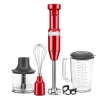 Блендер погружной KitchenAid 5KHBV83EER Красный