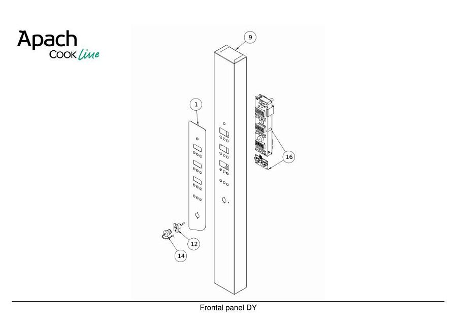 Деталировка Apach Cook Line AB4QNDC