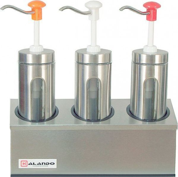 Дозатор для соусов Kalando KD-006 3 помпы