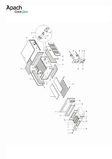 Деталировка Apach Cook Line AML4X