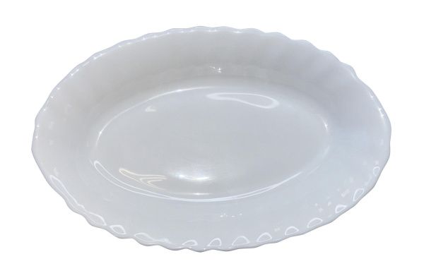 Селедочница Norma Triana 22,5*14см опаловое стекло