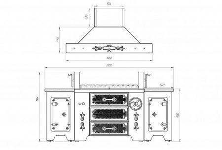 Мангал угольный Grill Master УМБ(2) 11309