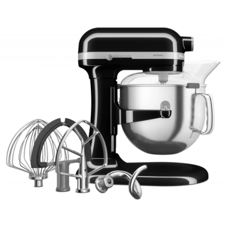 Миксер планетарный KitchenAid Artisan 5KSM70SHXEOB 6.7 л черный