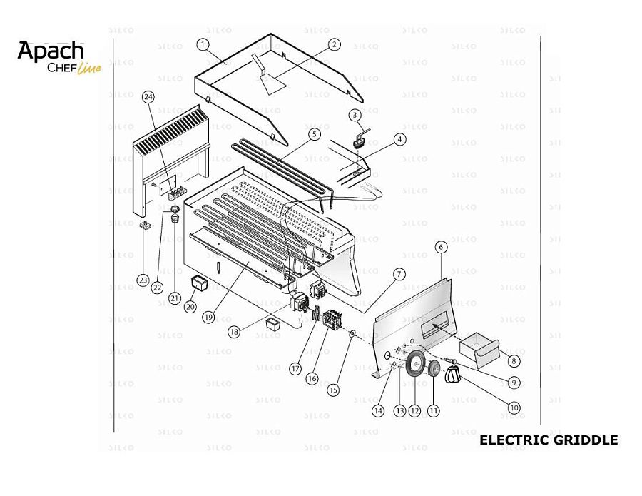 Деталировка Apach Chef Line SLFTE46L