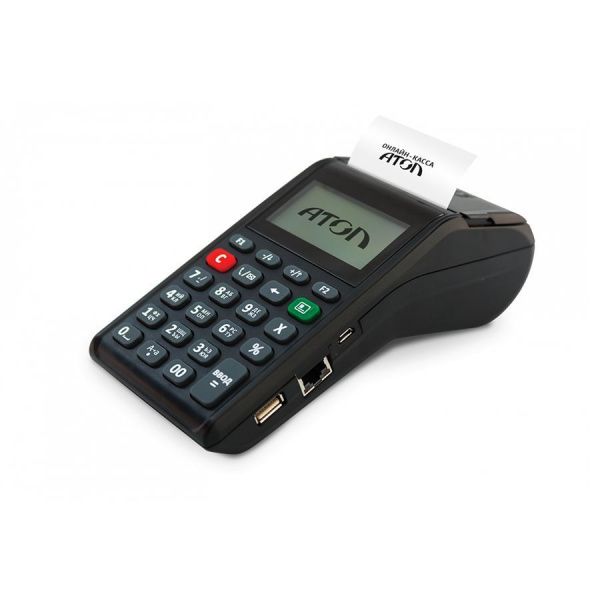 Онлайн-кассса Атол 91Ф черный, ФН 36 мес. Ethernet, 2G, Bluetooth, Wi-Fi