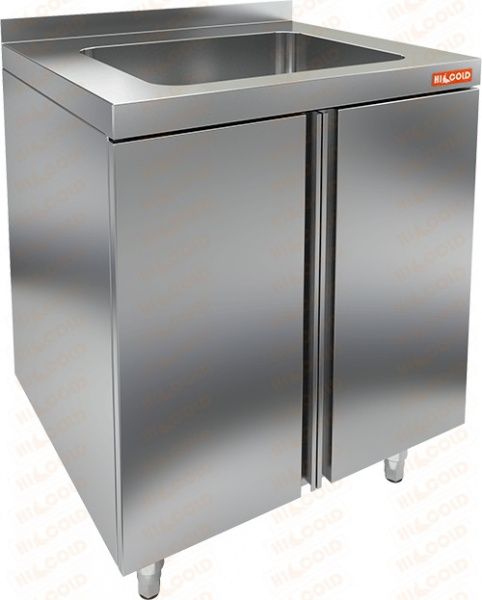 Стол закрытый Hicold НБМСЗМ-7/6 с мойкой