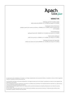 Деталировка Apach Cook Line APBE-47P/PL