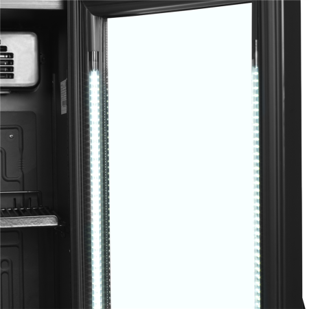 Шкаф холодильный Tefcold FSC175H черный