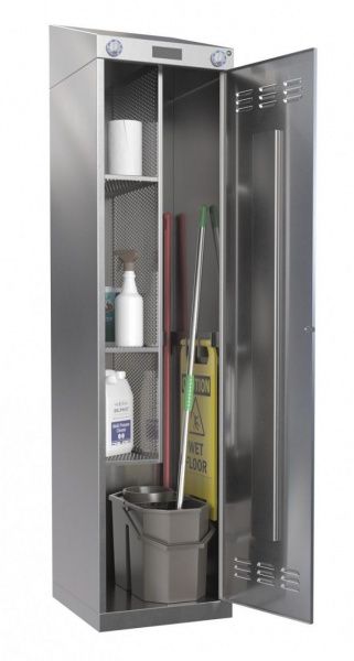 Шкаф для хранения и дезинфекции уборочного инвентаря Атеси ШХДИ-1-02-1