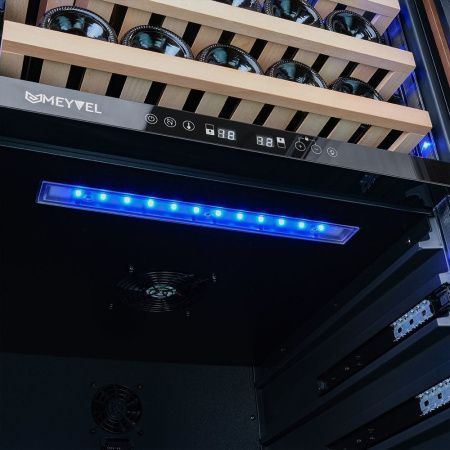 Шкаф винный Meyvel MV77PRO-KBT2 итальянский орех