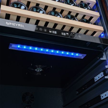 Шкаф винный Meyvel MV77PRO-KBT2 спелая вишня
