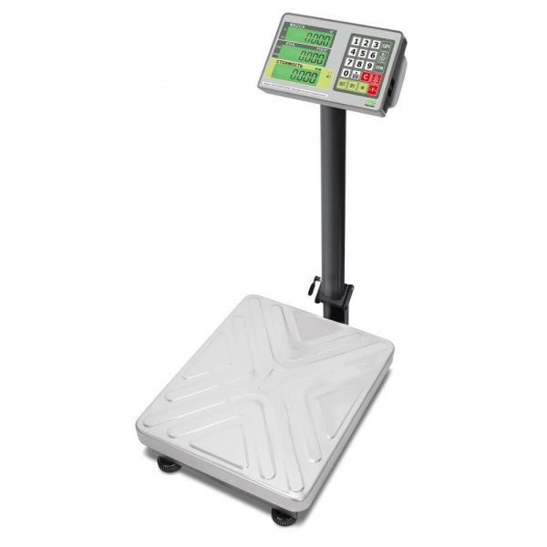 Весы напольные Mertech M-ER 335 ACPU-60.10 Turtle LCD с расч. стоимости