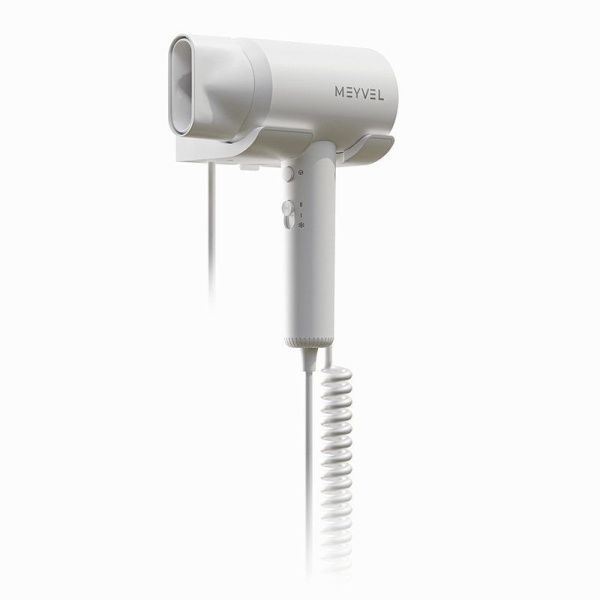 Фен для волос настенный Meyvel MF10-1600 White