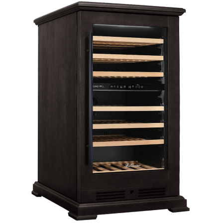 Шкаф винный Meyvel MV77PRO-KBT2 темный шоколад