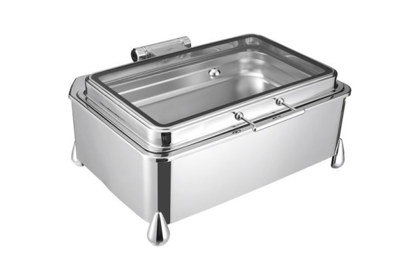 Мармит со стеклянной крышкой Maco Jade JD/0/1/12/DP 12л