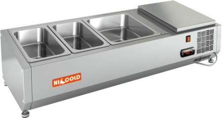 Витрина охлаждаемая для ингредиентов Hicold VRTO 1000 1/3