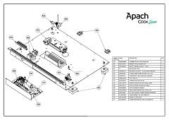 Деталировка Apach Cook Line AV04DC