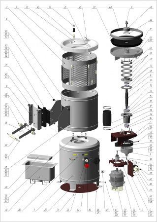 Картофелечистка Торгмаш Барановичи МОК-300У