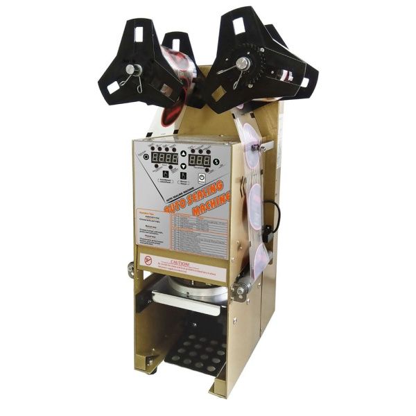 Запайщик пластиковой тары Foodatlas WY-890 (стакан d70-90)