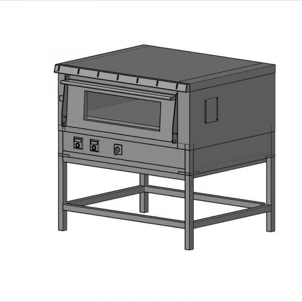 Печь хлебопекарная ЦМИ ХПЭц-1 стекло