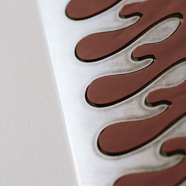 Трафарет для декора Martellato 20FH51 Drop Template 300мм h70мм