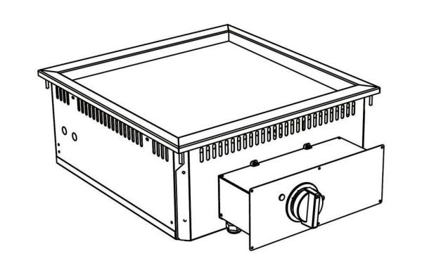 Поверхность жарочная Apach Chef Line SLDI7FTE6CL