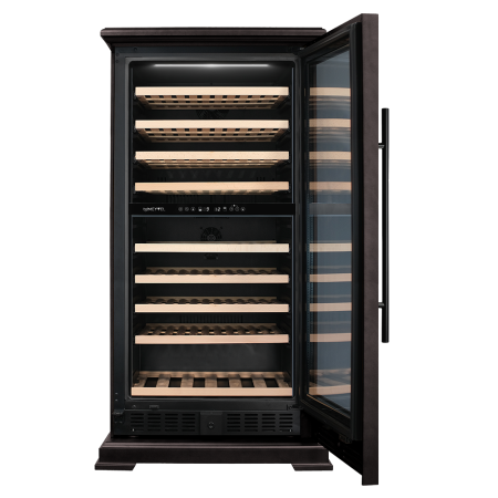 Шкаф винный Meyvel MV99PRO-KBT2 темный шоколад