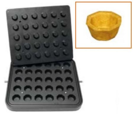 Форма для тарталетницы Kocateq DH Tartmatic Plate 34