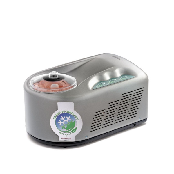 Мороженица Nemox Gelato PRO 1700 Up i-Green серебрянная