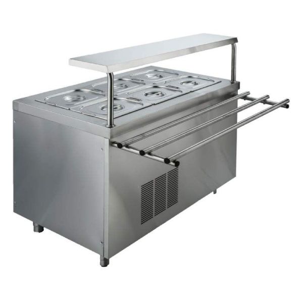 Прилавок охлаждаемый Rada Школьник ПВО-11/7 открытый