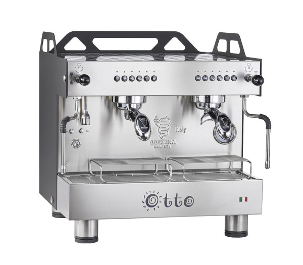 Кофемашина Bezzera Otto DE 2GR Compact черная матовая