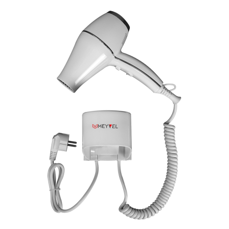 Фен настенный Meyvel MF7-1800 белый