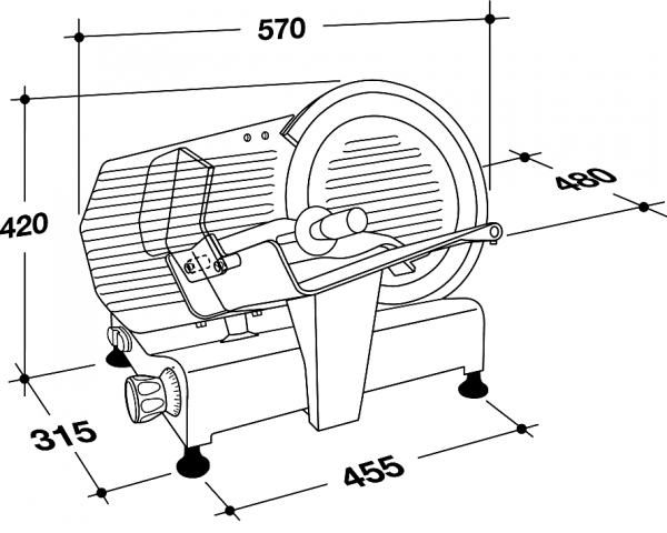 Слайсер RGV LUSSO 300 S-L
