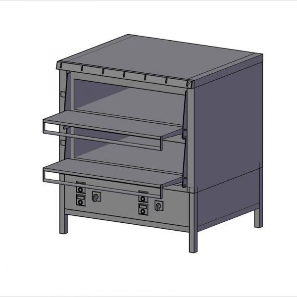Печь хлебопекарная ЦМИ ХПЭц-2 пар