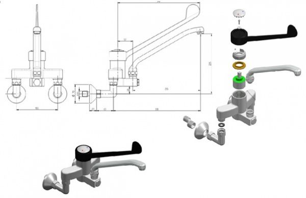 Смеситель Monolith R0102020211