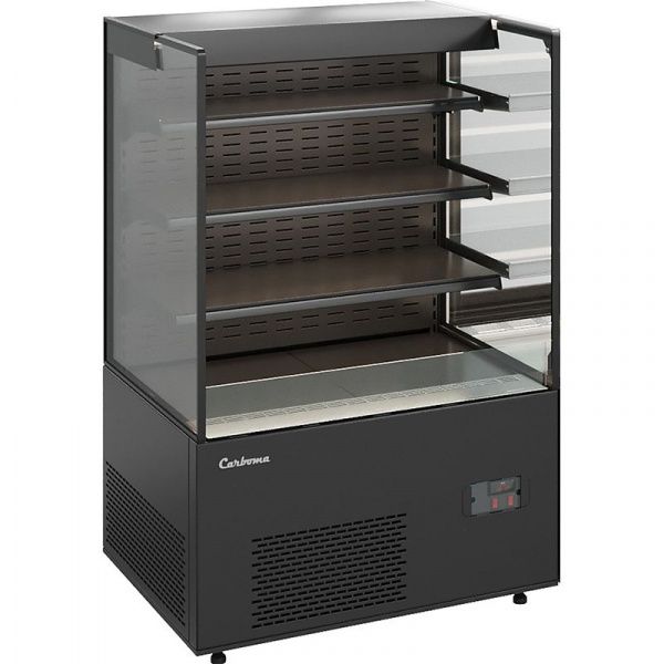 Витрина кондитерская Carboma KC71-130 VV 0,9-2 открытая (9005)