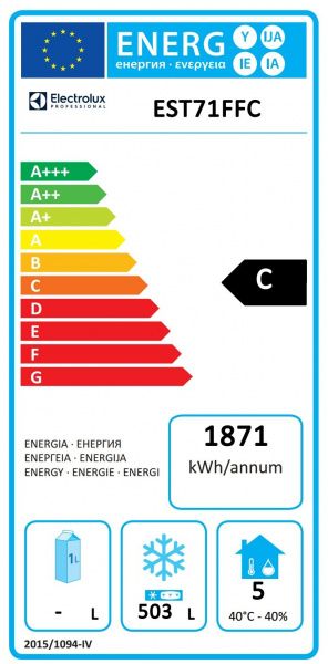 Шкаф морозильный Electrolux EST71FFC 727300