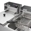 Фритюрница Eksi 6+6L Electric Fryer