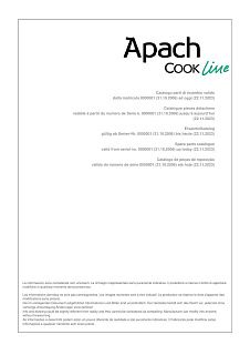 Деталировка Apach Cook Line APTG-47TLC/PL