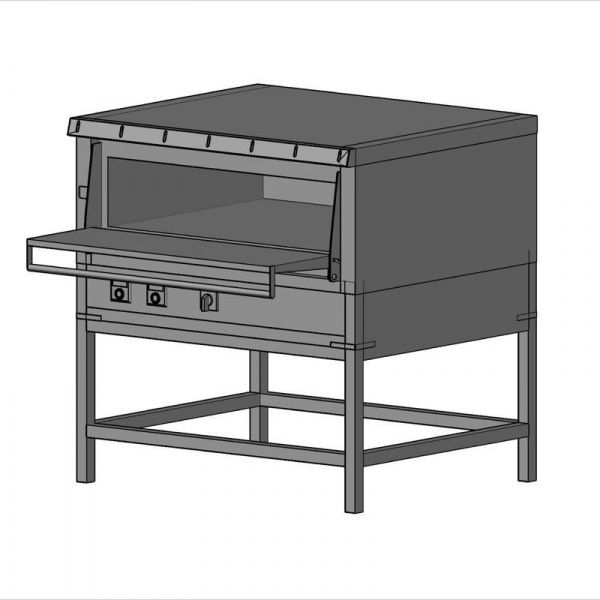 Печь хлебопекарная ЦМИ ХПЭц-1 пар