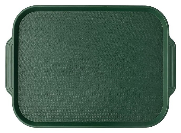 Поднос MGprof 1730-414 45*35,5см темно-зеленый классик