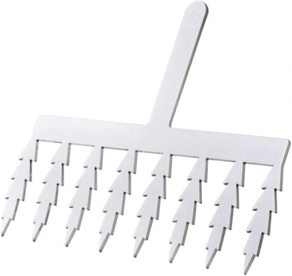 Трафарет для декора Martellato 20FH03S Petal Comb h60мм