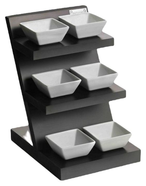 Этажерка для закусок Pintinox 51271006 3-х ярусная