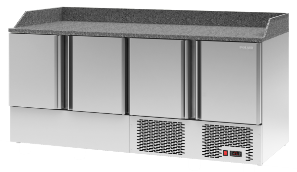 Стол для пиццы холодильный Polair TMi4pizza-G (R290)