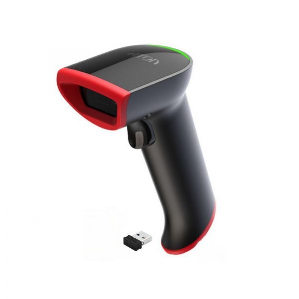 Сканер штрих-кода беспроводной Атол Impulse 12 BT 2D, Bluetooth, чёрный, без подставки