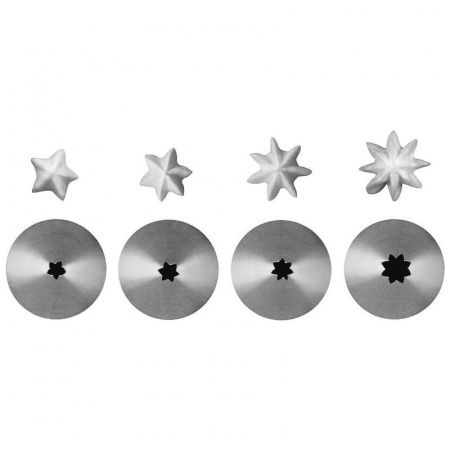 Набор кондитерских насадок Paderno 6шт 47208-03