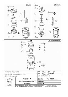 Деталировка Vema FC 2084