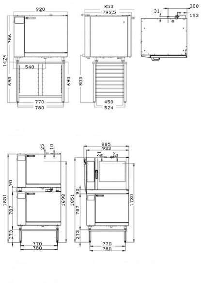 Шкаф для регенерации RETIGO RG10B