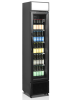 Шкаф холодильный Tefcold FSC175H черный