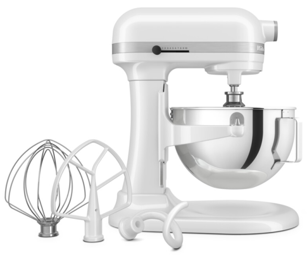 Миксер планетарный KitchenAid 5KSM55SXXEWH белый